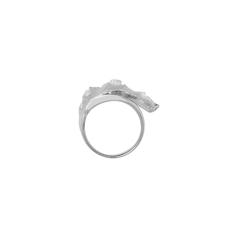 Bague Feuille d'Argent