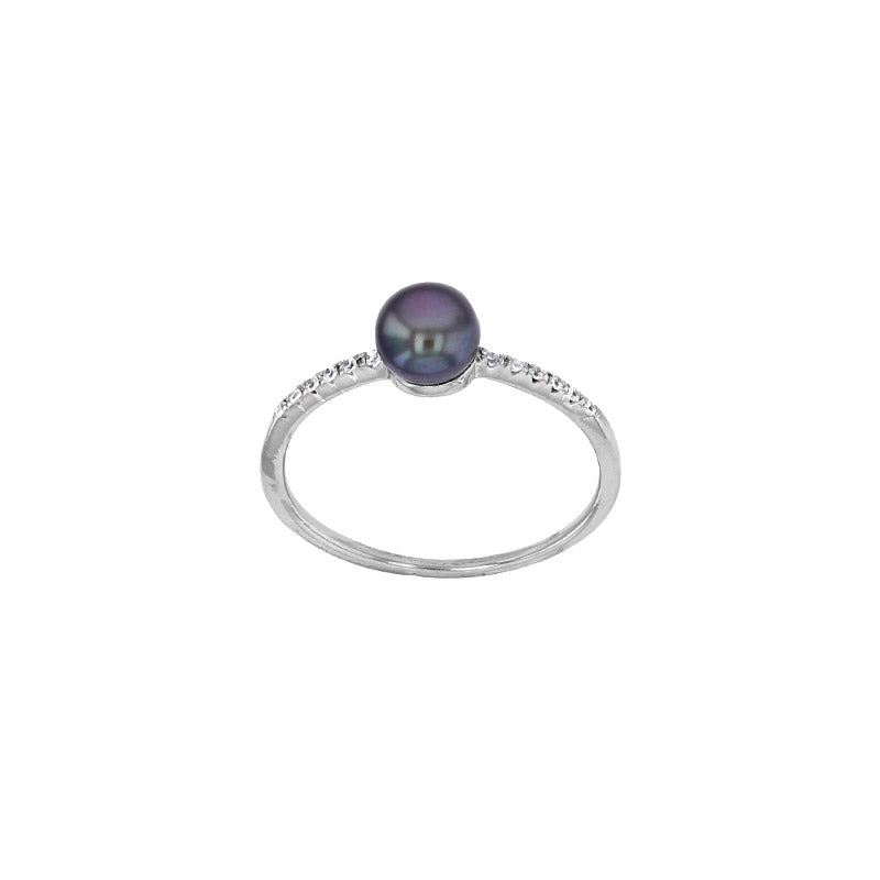 Bague Spirale Perle