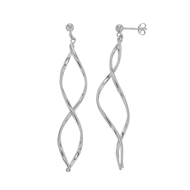 Boucles d'oreilles Spirale Élégante