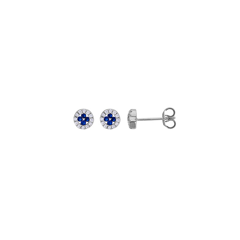 Boucles d'oreilles Éclat Bleu Royal