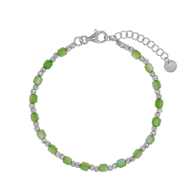 Bracelet Émeraude Éternelle