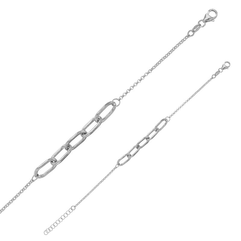 Bracelet Lumière Argentée