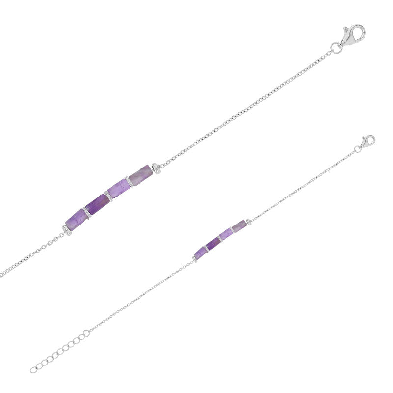 Bracelet Leonidas Amethyst