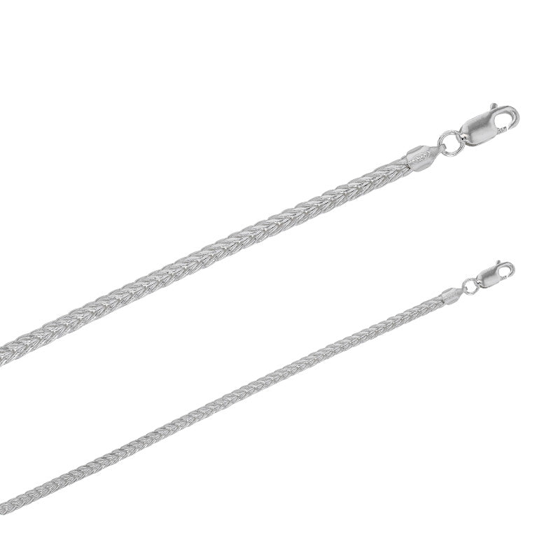 Chaîne lara argentée