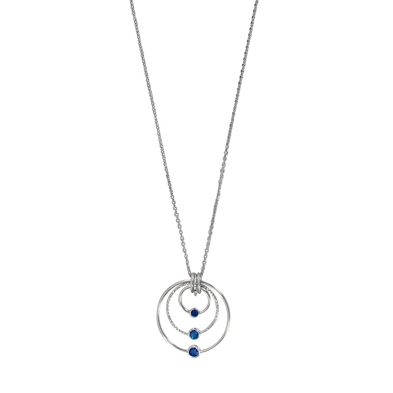 Collier Trinité Azur