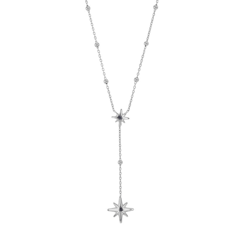Collier Lasso Étoiles et Boules Éclatantes