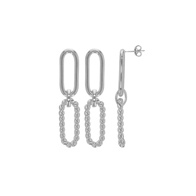 Boucles d'oreilles Élégance Entrelacée