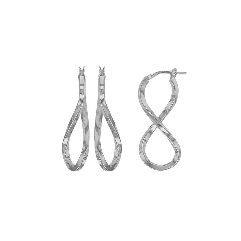 Boucles d'oreilles Éternité Élégante