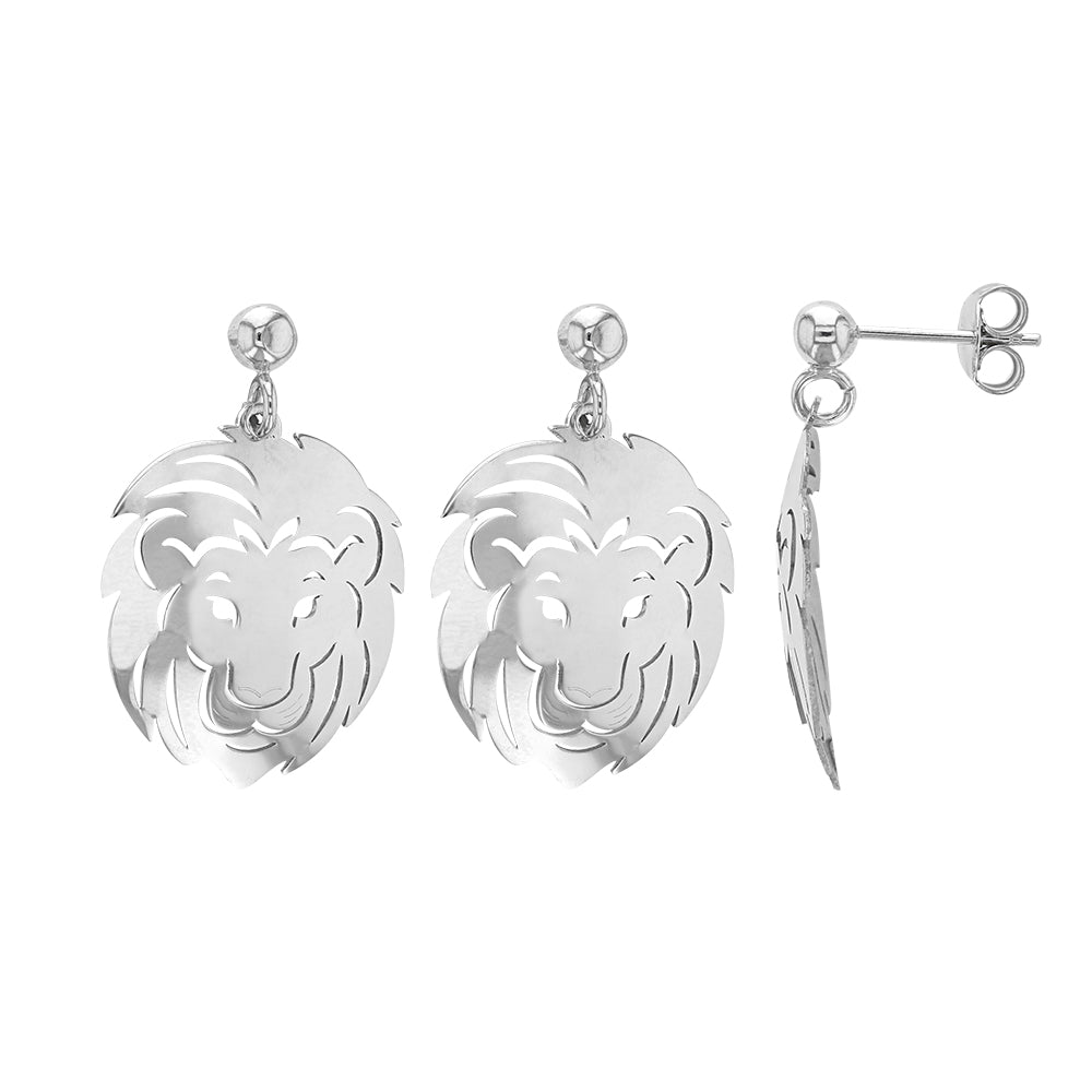 Boucles d'oreilles Lionne Royale