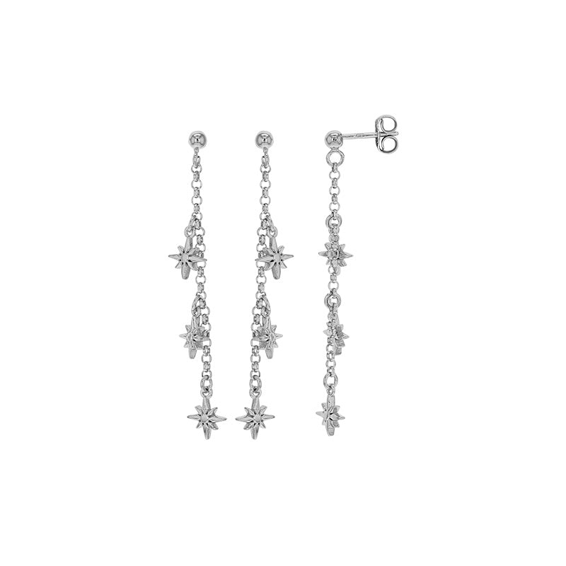 Boucles d'Oreilles Étoiles Enchantées