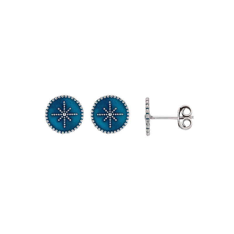 Boucles d'oreilles Étoile Céleste