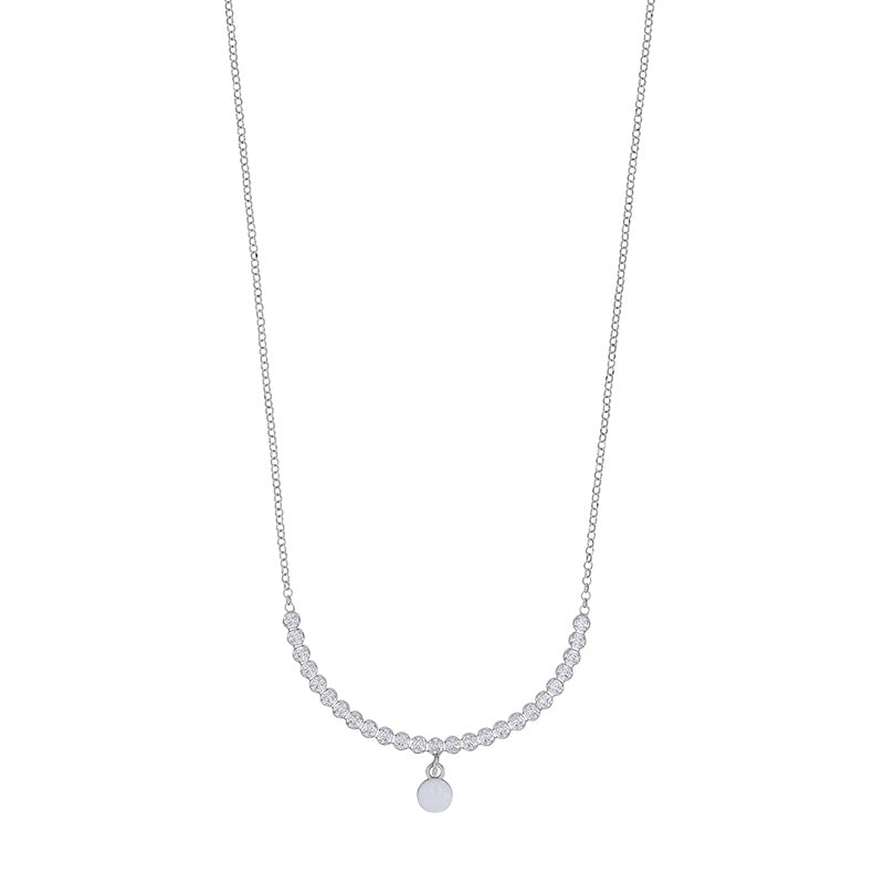 Collier Élégance Blanche