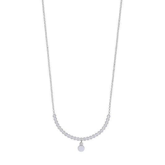 Collier Élégance Blanche