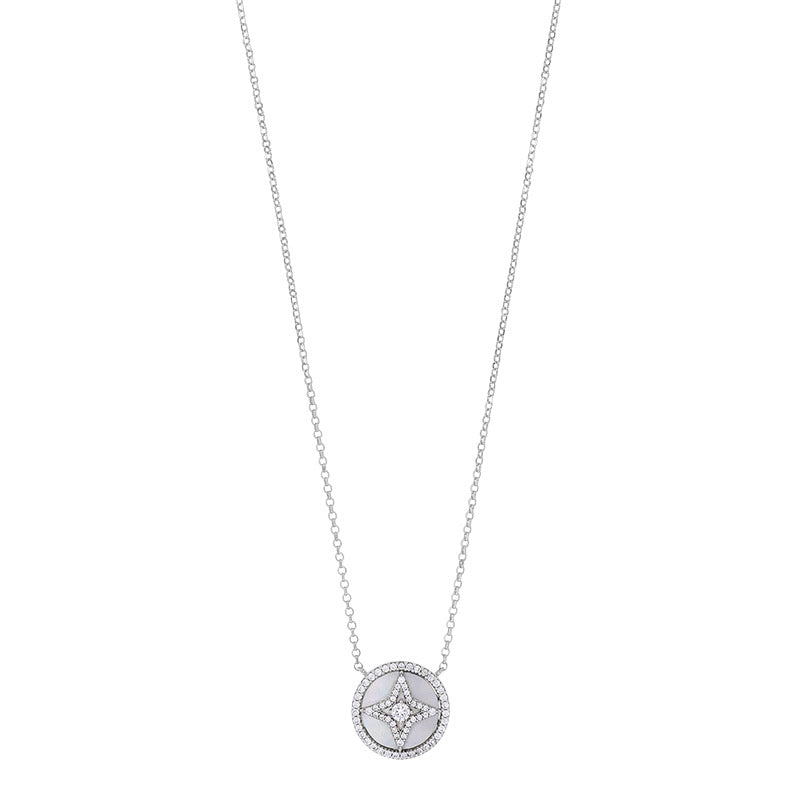 Collier Étoile Enchantée Nacrée